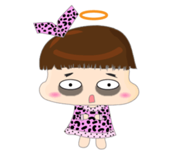 Dumpling face Girl - Ohpoo 2 sticker #14914427