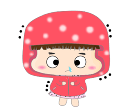 Dumpling face Girl - Ohpoo 2 sticker #14914433