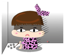 Dumpling face Girl - Ohpoo 2 sticker #14914445