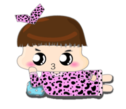 Dumpling face Girl - Ohpoo 2 sticker #14914448