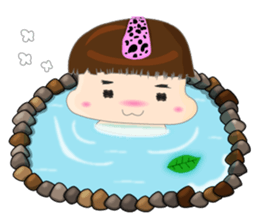 Dumpling face Girl - Ohpoo 2 sticker #14914449