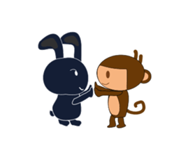 Kora & Taron Ep 2 - Happy In Motion sticker #14915137