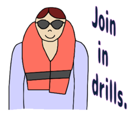 Let's go to travel by Ship sticker #14915613