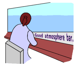 Let's go to travel by Ship sticker #14915640