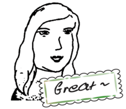 Grandmother's graffiti 6 sticker #14916349