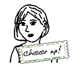 Grandmother's graffiti 6 sticker #14916353