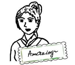 Grandmother's graffiti 6 sticker #14916356