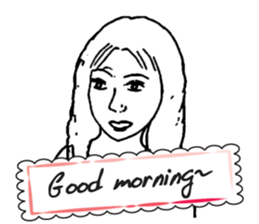 Grandmother's graffiti 6 sticker #14916361