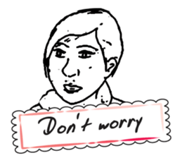 Grandmother's graffiti 6 sticker #14916364