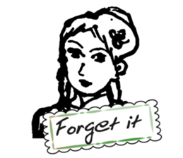 Grandmother's graffiti 6 sticker #14916368