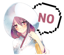 a girl brought up very carefully Sticker sticker #14916551