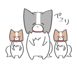 papillon's 2 sticker #14916865