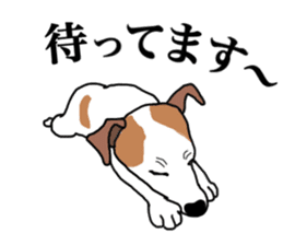 MARINE the Jack Russell Terrier sticker #14916939