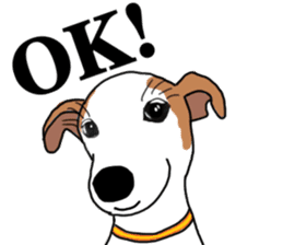 MARINE the Jack Russell Terrier sticker #14916945