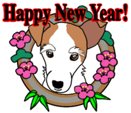 MARINE the Jack Russell Terrier sticker #14916950