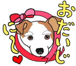 MARINE the Jack Russell Terrier sticker #14916961
