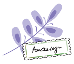 Leaves talk sticker #14916968