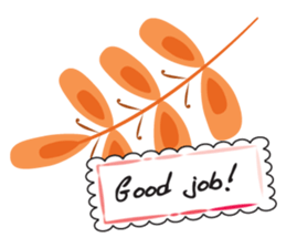 Leaves talk sticker #14916973