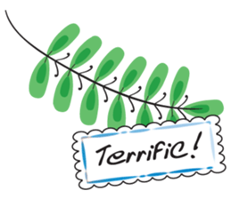 Leaves talk sticker #14916975