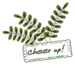 Leaves talk sticker #14916986