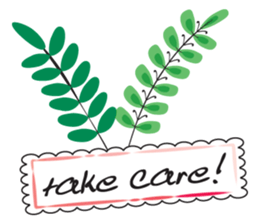 Leaves talk sticker #14916988