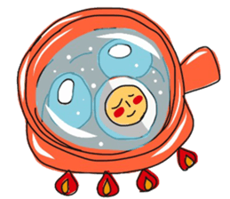 egg de eggun sticker #14917024