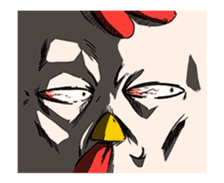 Super Dramatic Chicken (Animated) sticker #14917257