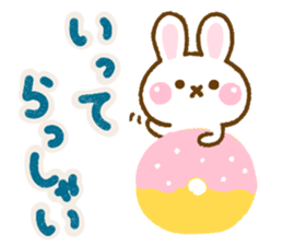 Rabbit Strawberry Northern Europe sticker #14917952