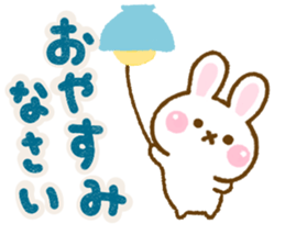 Rabbit Strawberry Northern Europe sticker #14917959