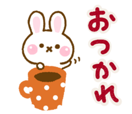 Rabbit Strawberry Northern Europe sticker #14917962