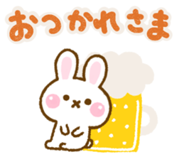 Rabbit Strawberry Northern Europe sticker #14917963