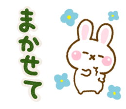 Rabbit Strawberry Northern Europe sticker #14917973