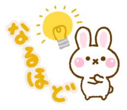 Rabbit Strawberry Northern Europe sticker #14917978