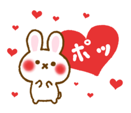 Rabbit Strawberry Northern Europe sticker #14917979