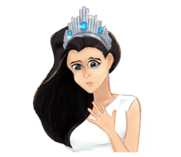 Beauty Queen of the Universe sticker #14918471