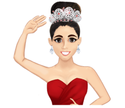 Beauty Queen of the Universe sticker #14918474