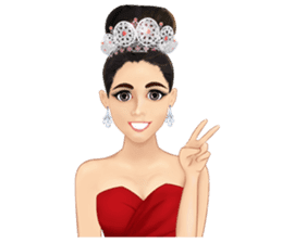 Beauty Queen of the Universe sticker #14918475