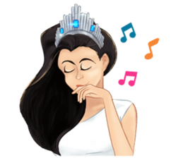 Beauty Queen of the Universe sticker #14918493