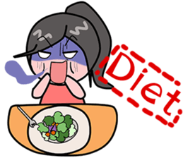 fatty princess sticker #14918626