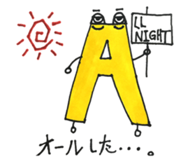 English and Japanese so cute sticker #14918883