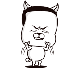 100% of wigs sticker #14919055