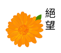 flowers language sticker #14919132