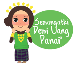 Becce Bugis Hijab by Hendra Syam sticker #14919901