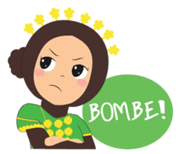 Becce Bugis Hijab by Hendra Syam sticker #14919901