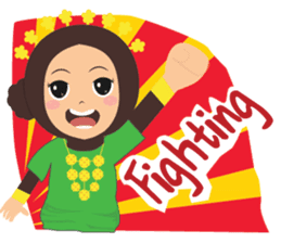 Becce Bugis Hijab by Hendra Syam sticker #14919901