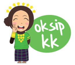 Becce Bugis Hijab sticker #14919904