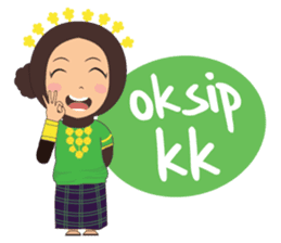 Becce Bugis Hijab by Hendra Syam sticker #14919901