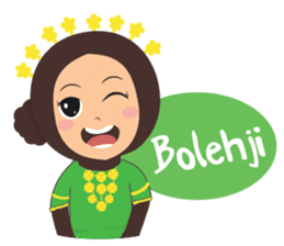 Becce Bugis Hijab by Hendra Syam sticker #14919901