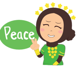 Becce Bugis Hijab by Hendra Syam sticker #14919901