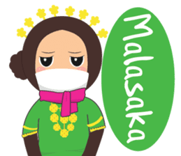 Becce Bugis Hijab by Hendra Syam sticker #14919901